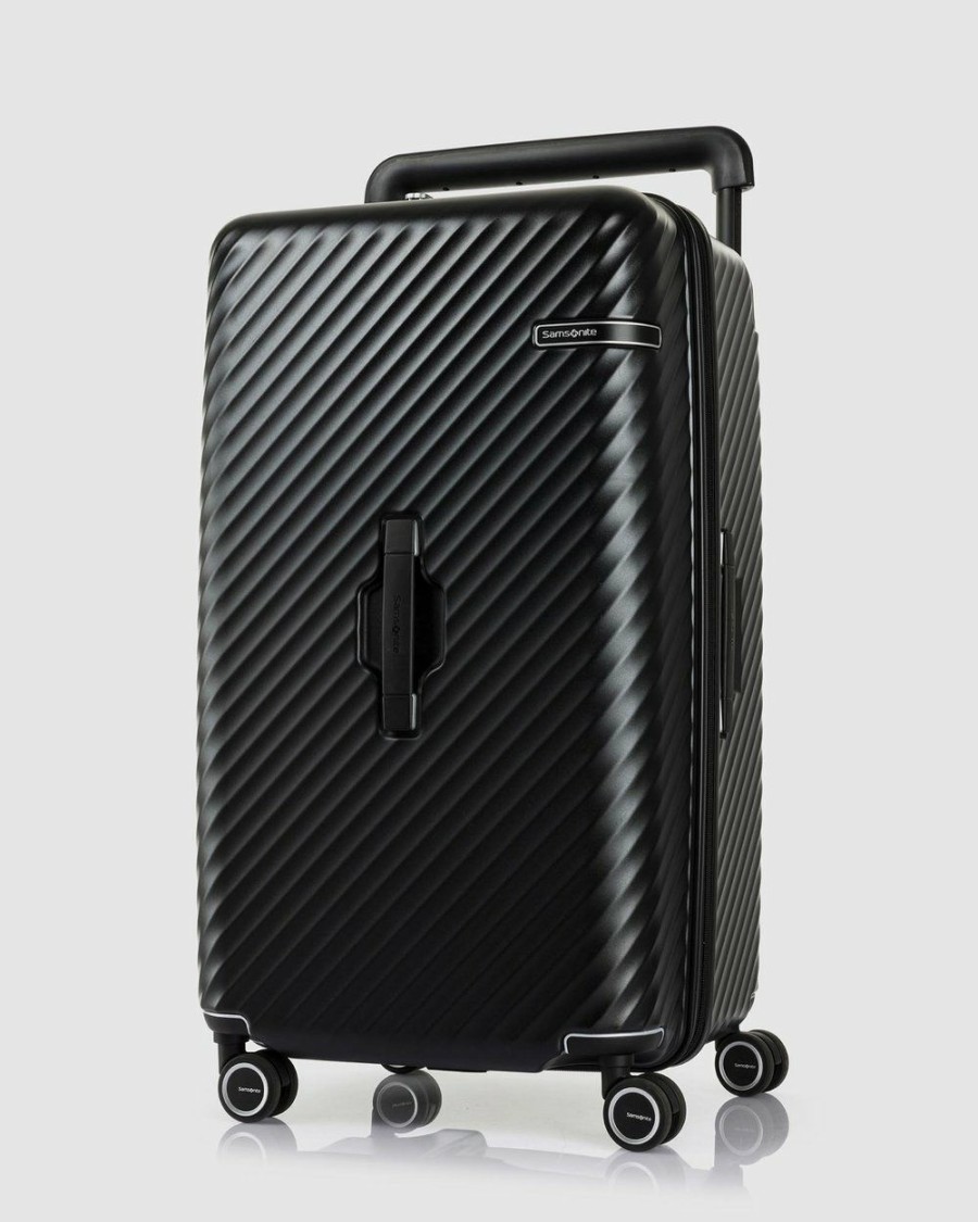 Travel And Luggage * | Samsonite Stem Spinner 76 Trunk Black