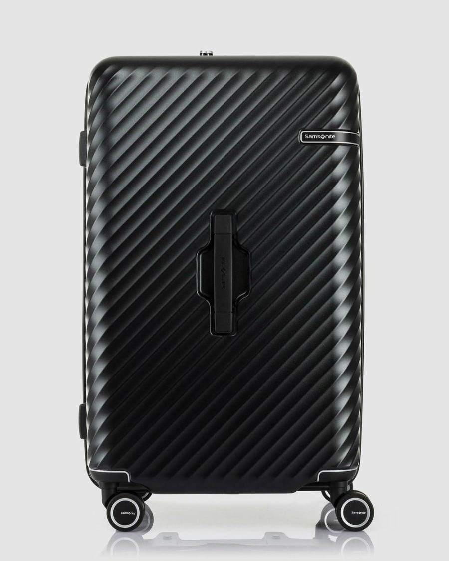 Travel And Luggage * | Samsonite Stem Spinner 76 Trunk Black