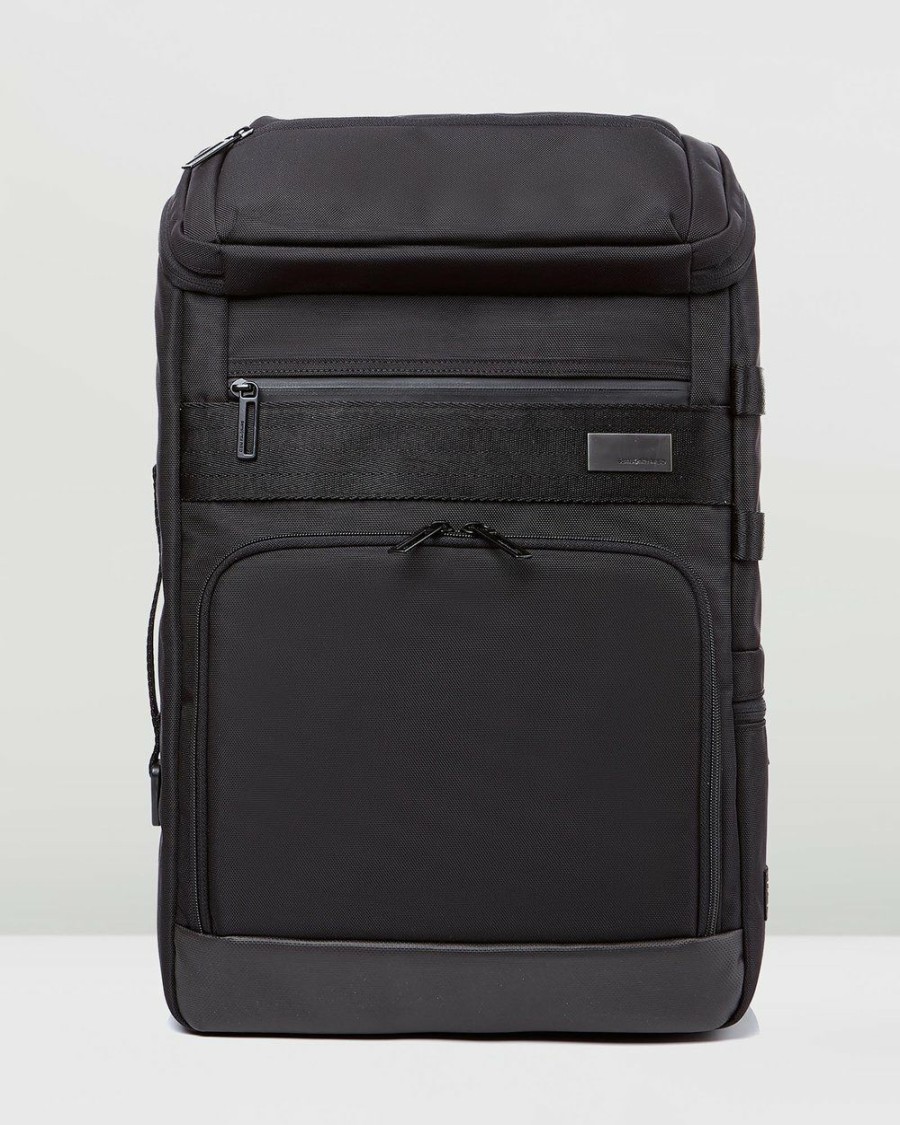 Bags * | Samsonite Red Ho-One Top-Open Backpack Black