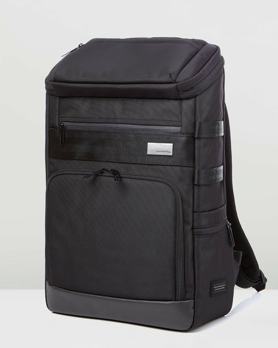 Bags * | Samsonite Red Ho-One Top-Open Backpack Black