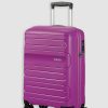 Travel And Luggage * | American Tourister Sunside Spinner 55/20 Expandable Ultraviolet