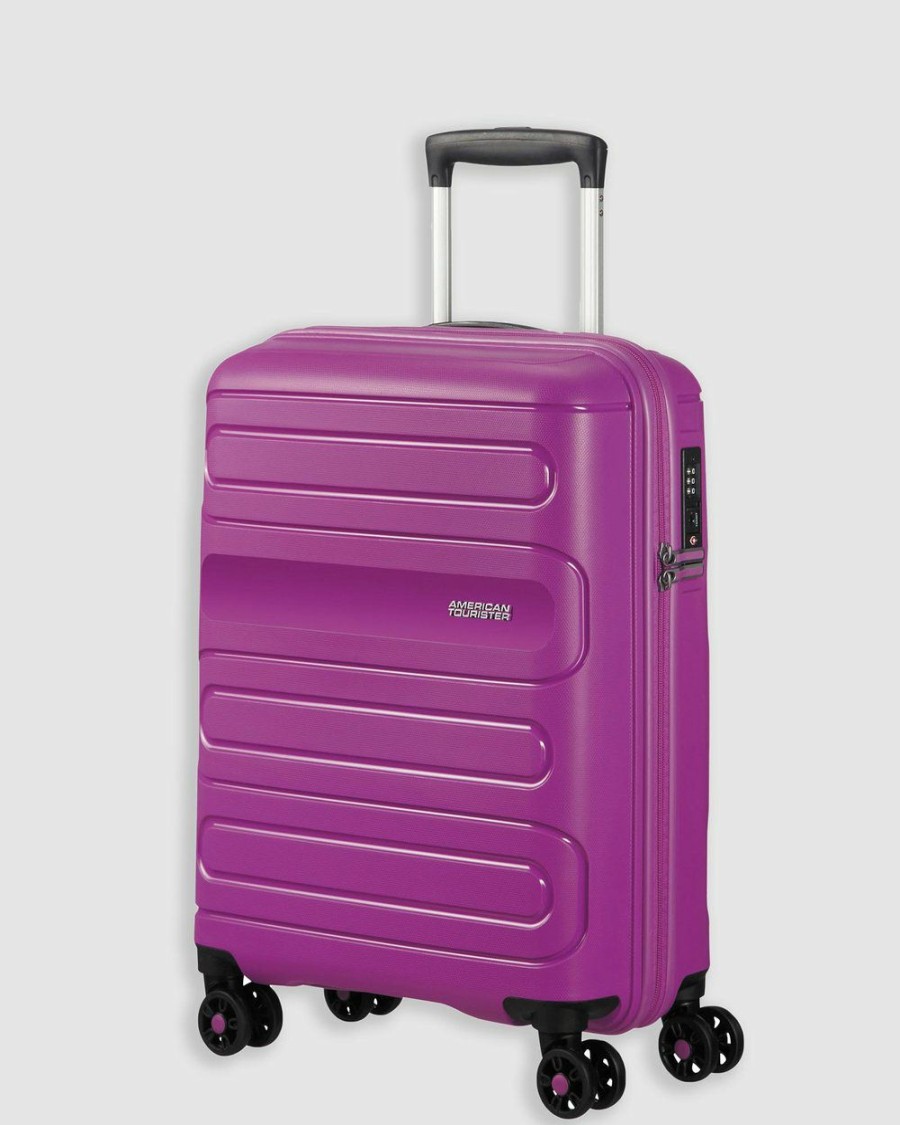 Travel And Luggage * | American Tourister Sunside Spinner 55/20 Expandable Ultraviolet