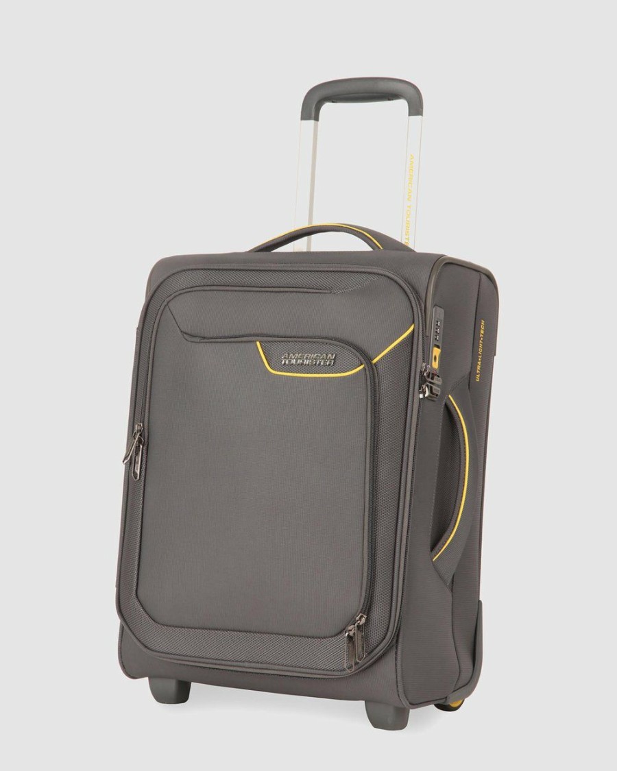 Travel And Luggage * | American Tourister Applite 4Security Upright 50 Tsa Lightning Grey