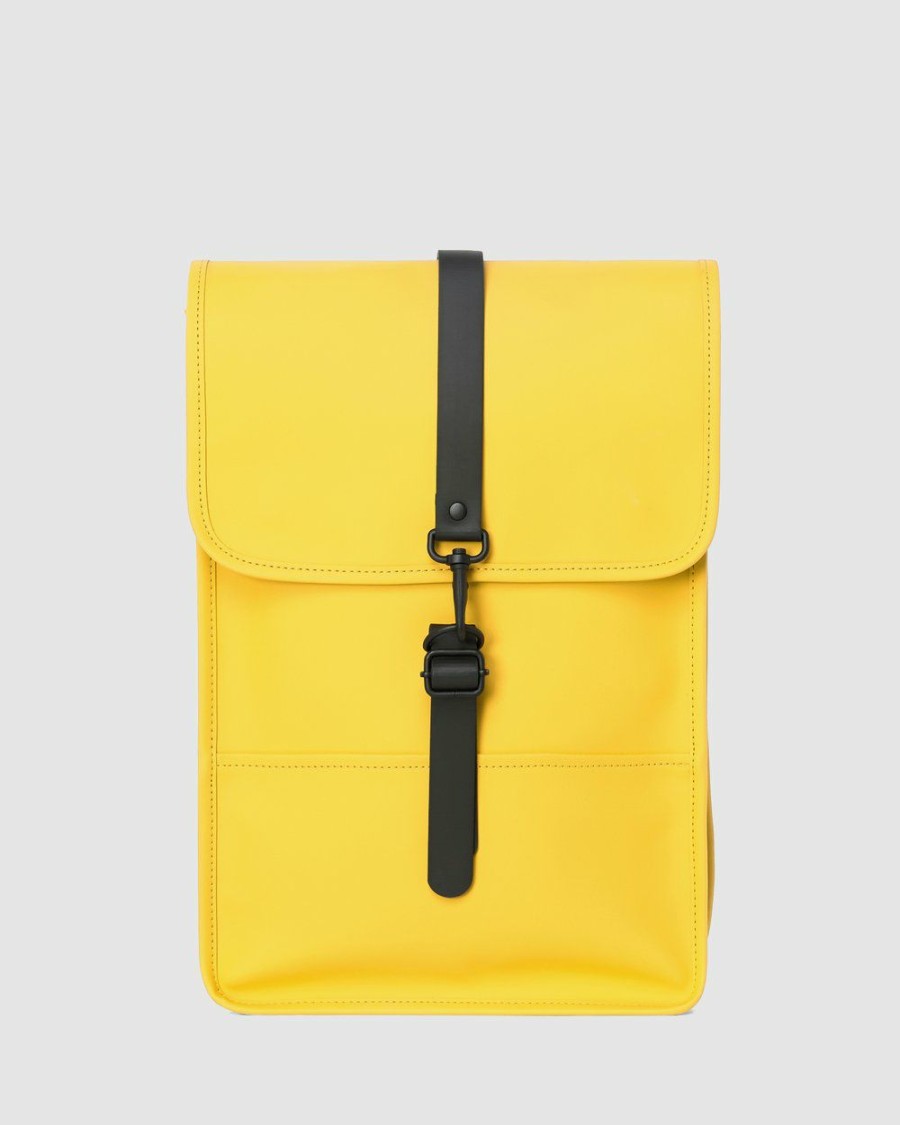 Bags * | Rains Backpack Mini Yellow