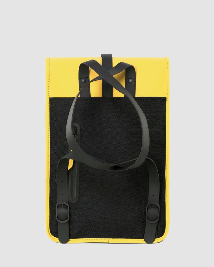 Bags * | Rains Backpack Mini Yellow