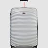 Travel And Luggage * | Samsonite Lite-Shock Sports 75Cm Spinner Case Off White & Red