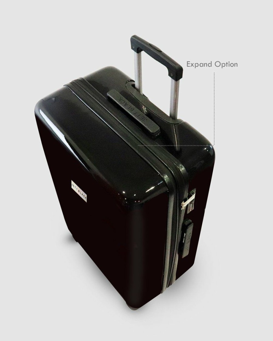 Travel And Luggage * | Jett Black My Jb Series Large Suitcase Black