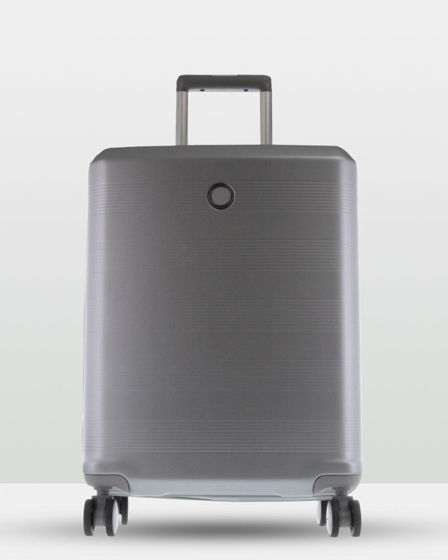 Travel Bags * | Echolac Japan Denver Echolac Medium Case Silver