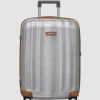 Travel And Luggage * | Samsonite Lite-Cube Dlx 55Cm Spinner Aluminium