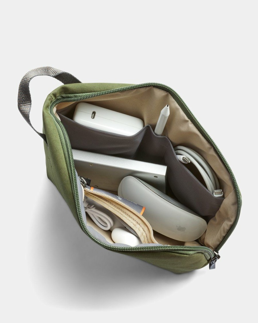 Travel Bags * | Bellroy Desk Pouch Ranger Green