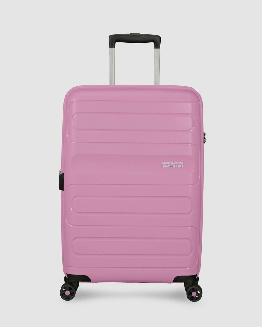 Travel And Luggage * | American Tourister Sunside Spinner 68/25 Pink Gelato