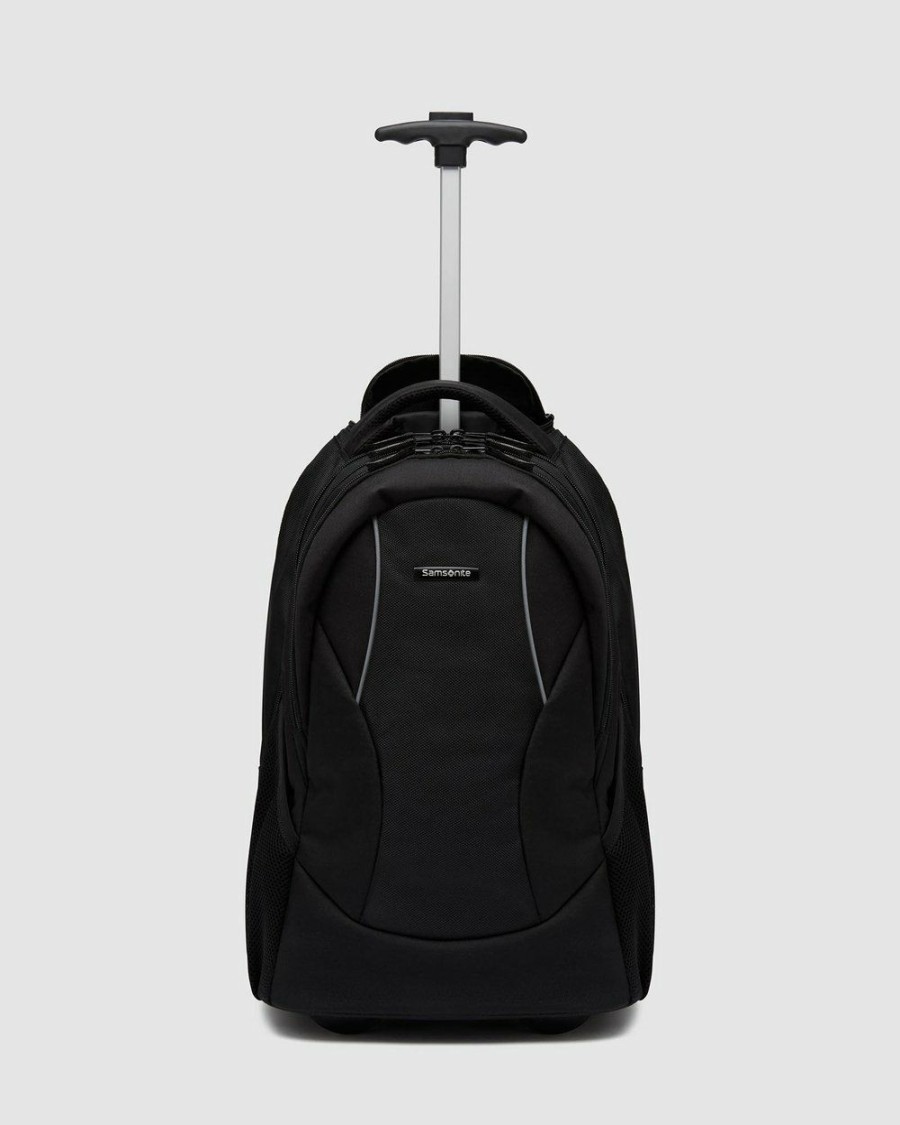 Bags * | Samsonite Business Casual Wheeled Laptop Backpack Black