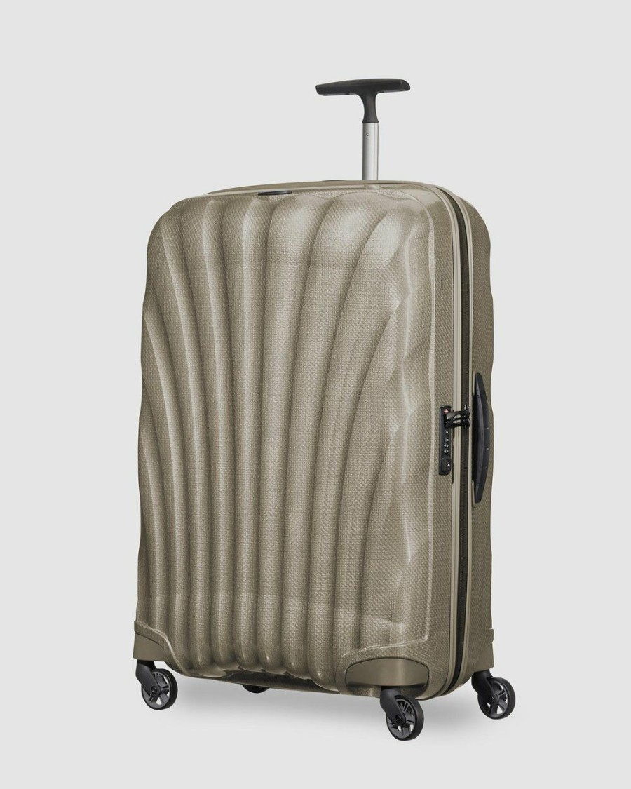 Travel And Luggage * | Samsonite Cosmolite 3.0 (Fl2) Spinner 75 Ivory Gold