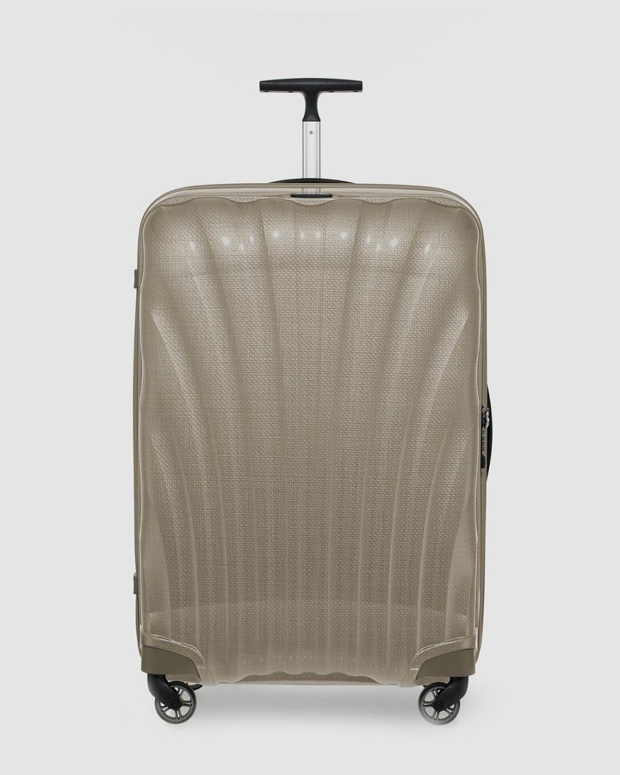 Travel And Luggage * | Samsonite Cosmolite 3.0 (Fl2) Spinner 75 Ivory Gold