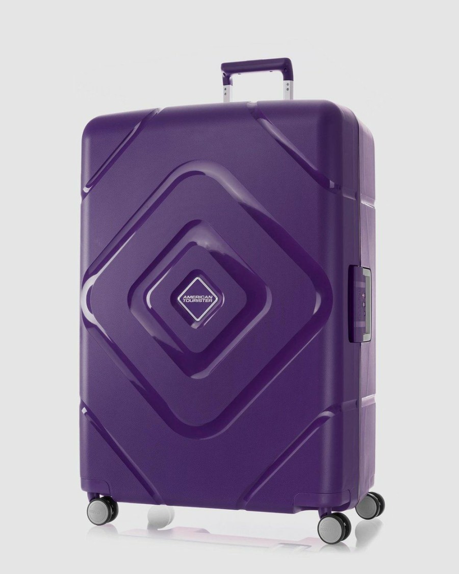 Travel And Luggage * | American Tourister Trigard Spinner 79/29 Tsa Purple