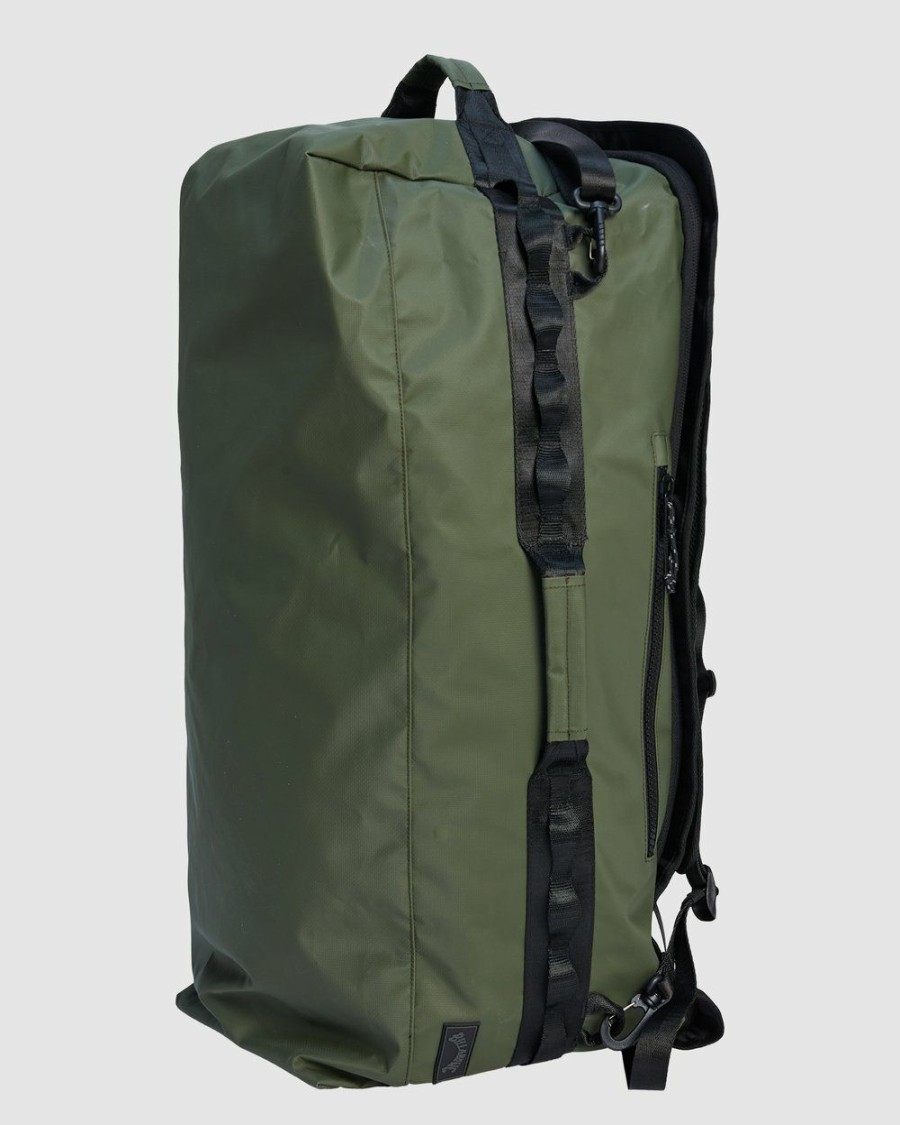 Travel Bags * | Billabong Adventure Division Surftrek Duffel 70 L Travel Luggage Dark Olive