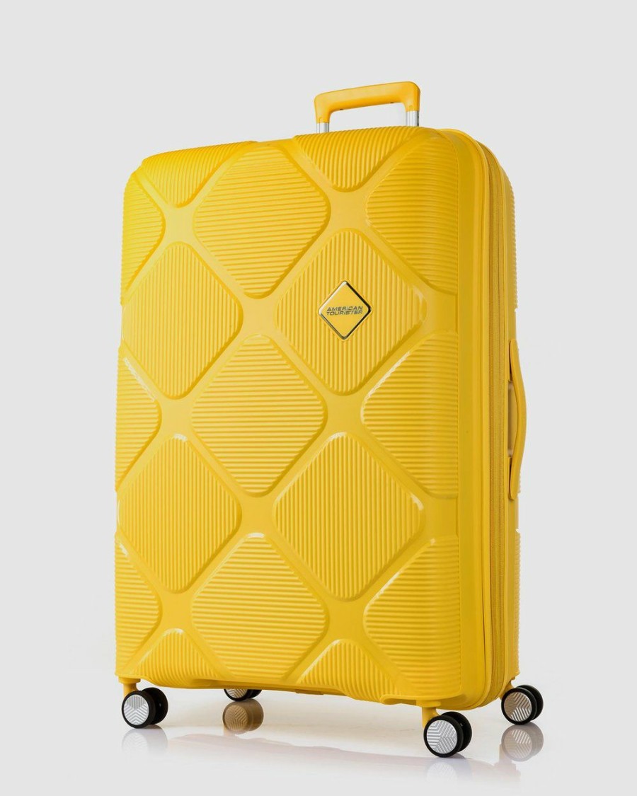 Travel And Luggage * | American Tourister Instagon Spinner 81/30 Lemon Chrome