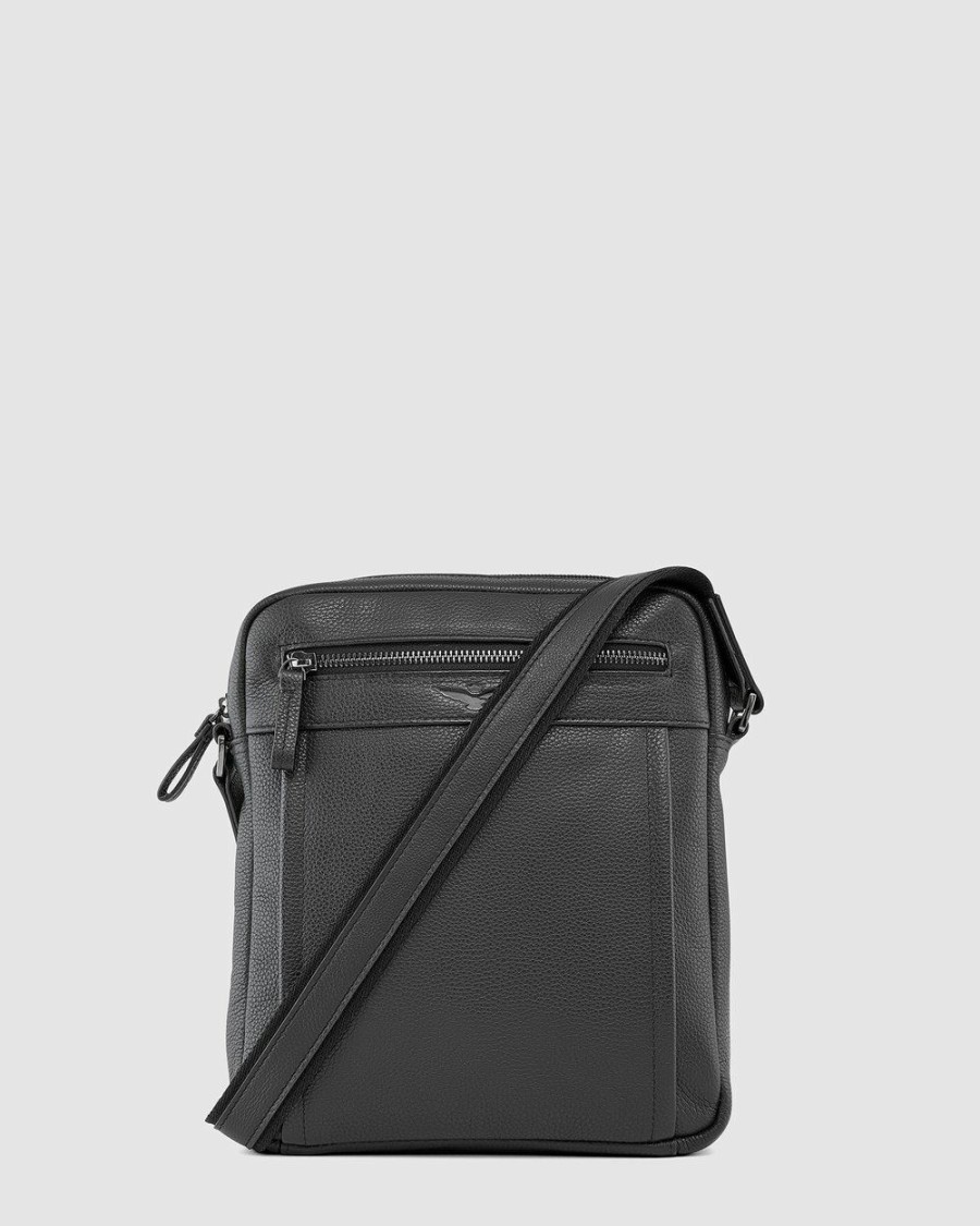 Travel Bags * | Aquila Montoro Cross Body Bag Black