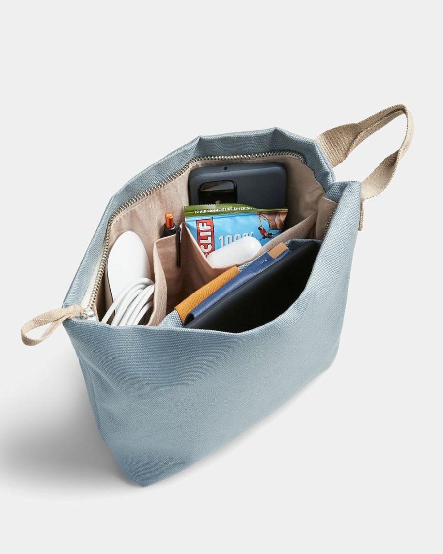 Travel Bags * | Bellroy Standing Pouch Plus Smoke Blue