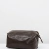 Bags * | Republic Of Florence The Uno Dopp Kit Chocolate