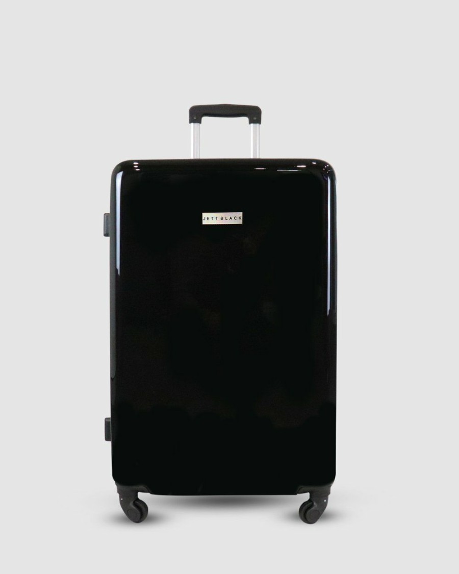 Travel And Luggage * | Jett Black My Jb Series Medium Suitcase Black