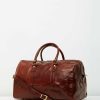 Bags * | Republic Of Florence Beltrami Weekender Brown