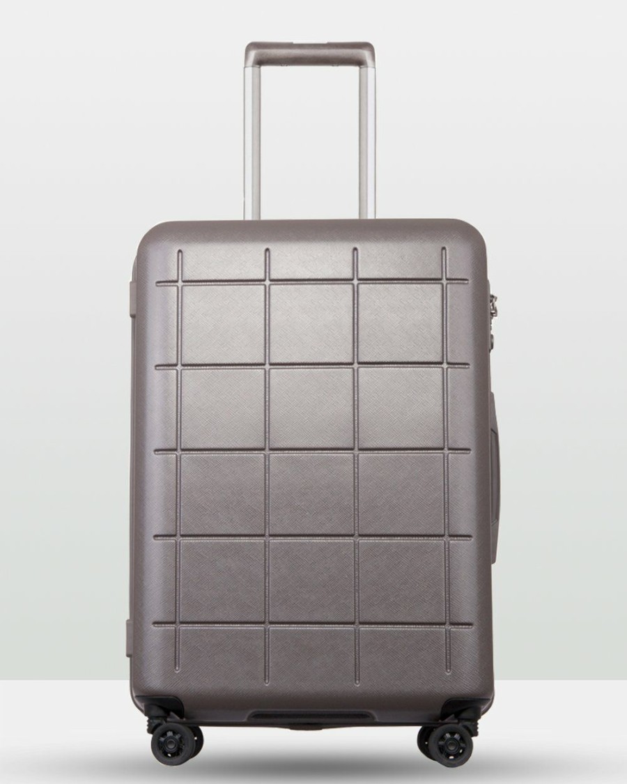 Travel Bags * | Echolac Japan Auckland Echolac Large Case Grey