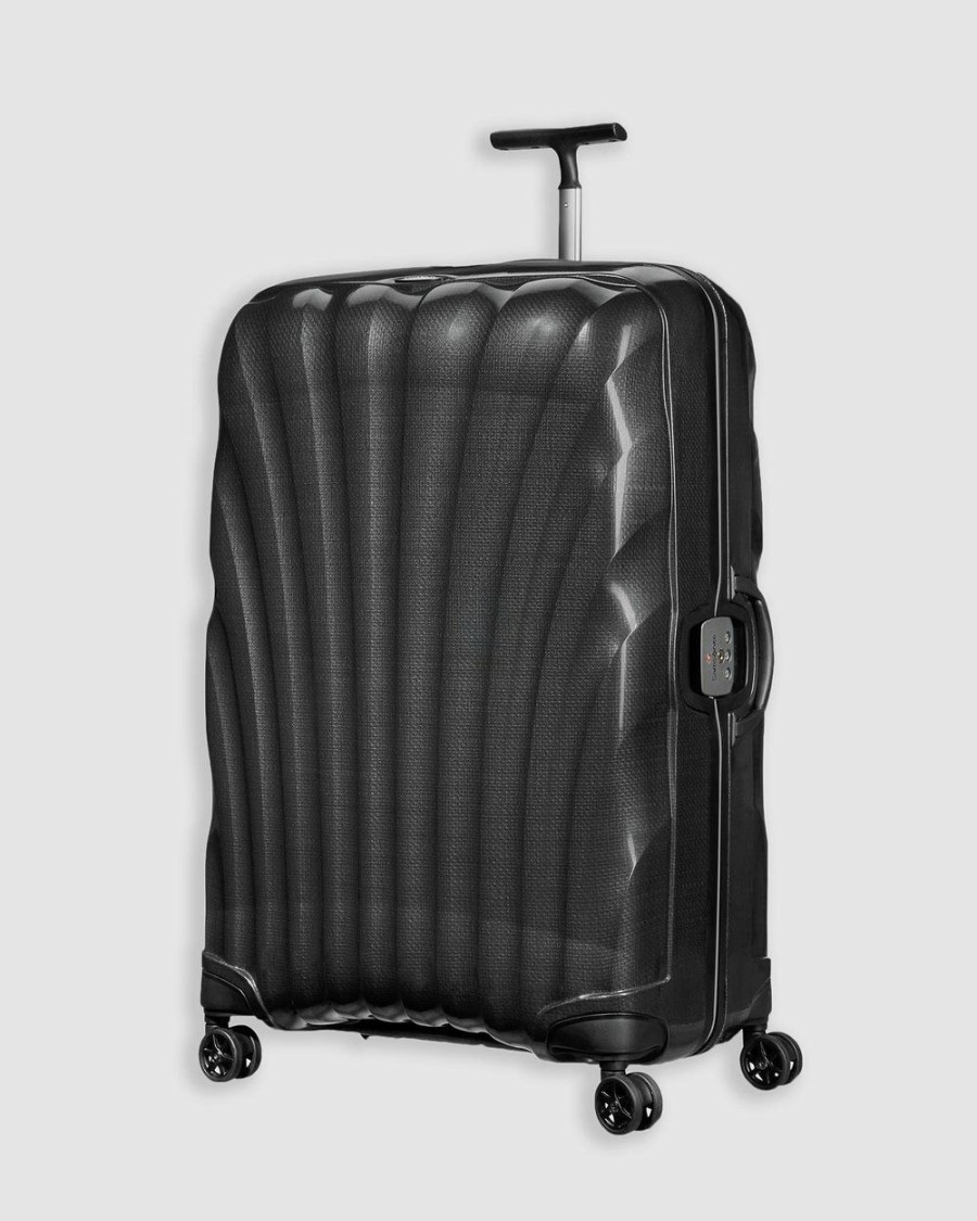 Travel And Luggage * | Samsonite Lite-Locked Fl Spinner 81/30 Black