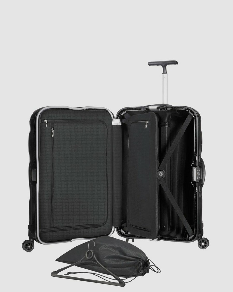 Travel And Luggage * | Samsonite Lite-Locked Fl Spinner 81/30 Black