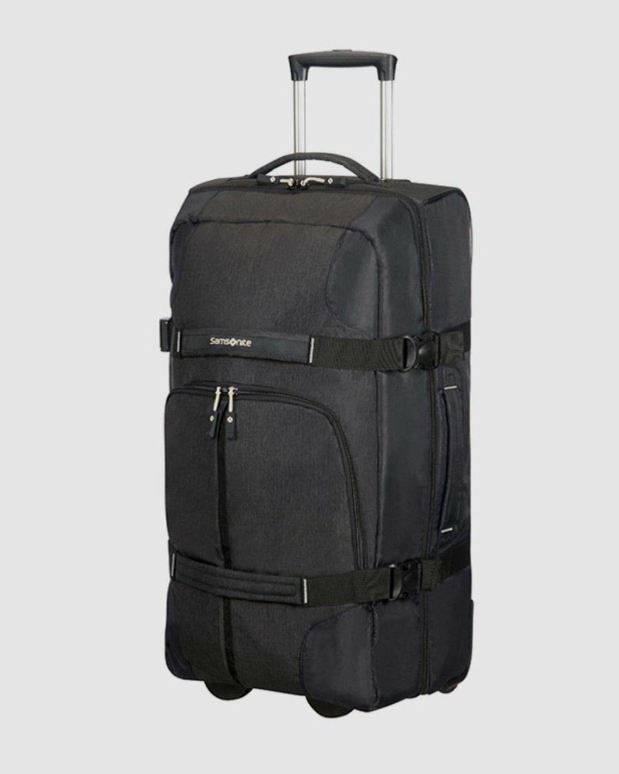 Bags * | Samsonite Rewind Duffle Wheeled 68Cm Black