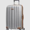 Travel And Luggage * | Samsonite Lite-Cube Dlx 76Cm Spinner Aluminium