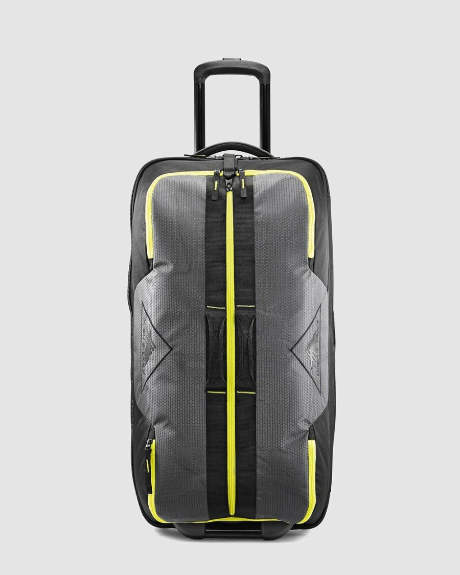 Bags * | High Sierra Dells Canyon 71Cm Wheeled Duffle Mercury & Yellow