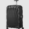 Travel And Luggage * | Samsonite Lite-Locked Fl Spinner 75/28 Black