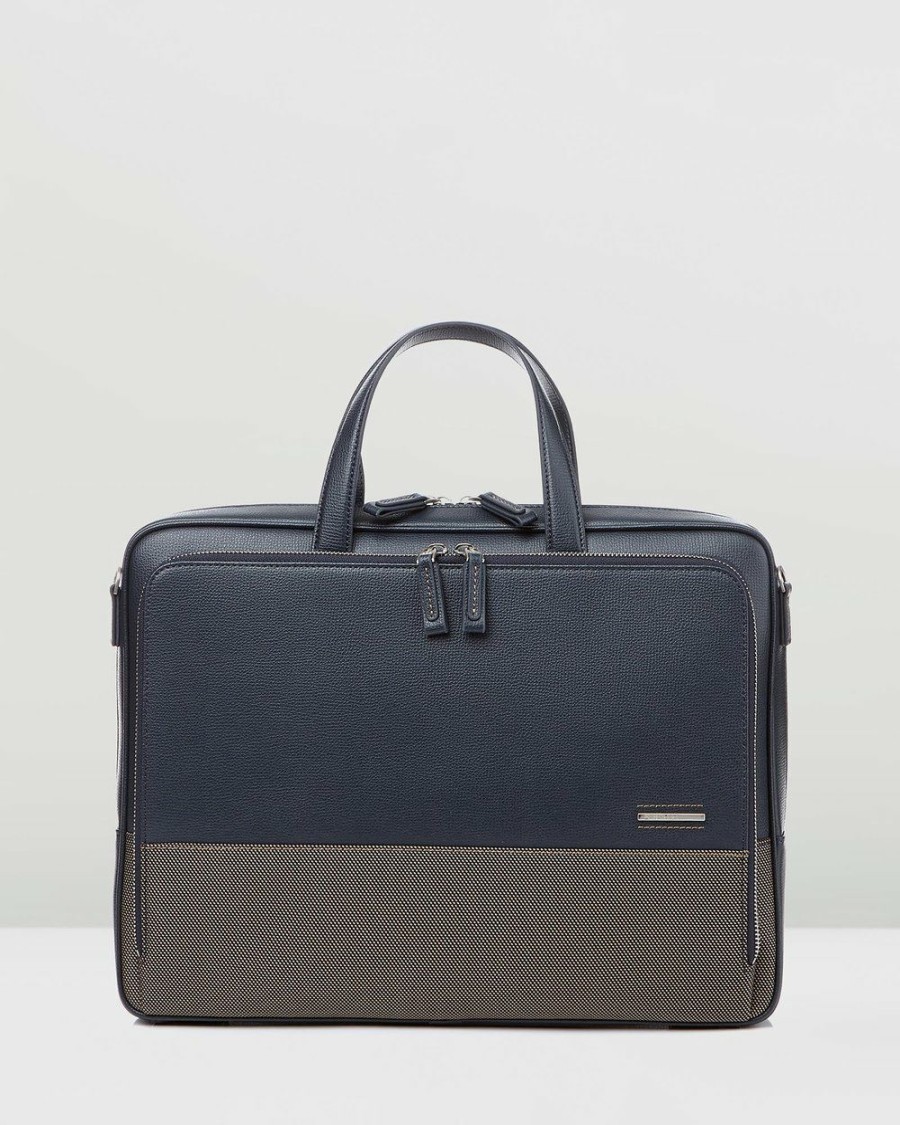 Bags * | Samsonite Red Dawone Briefcase Navy