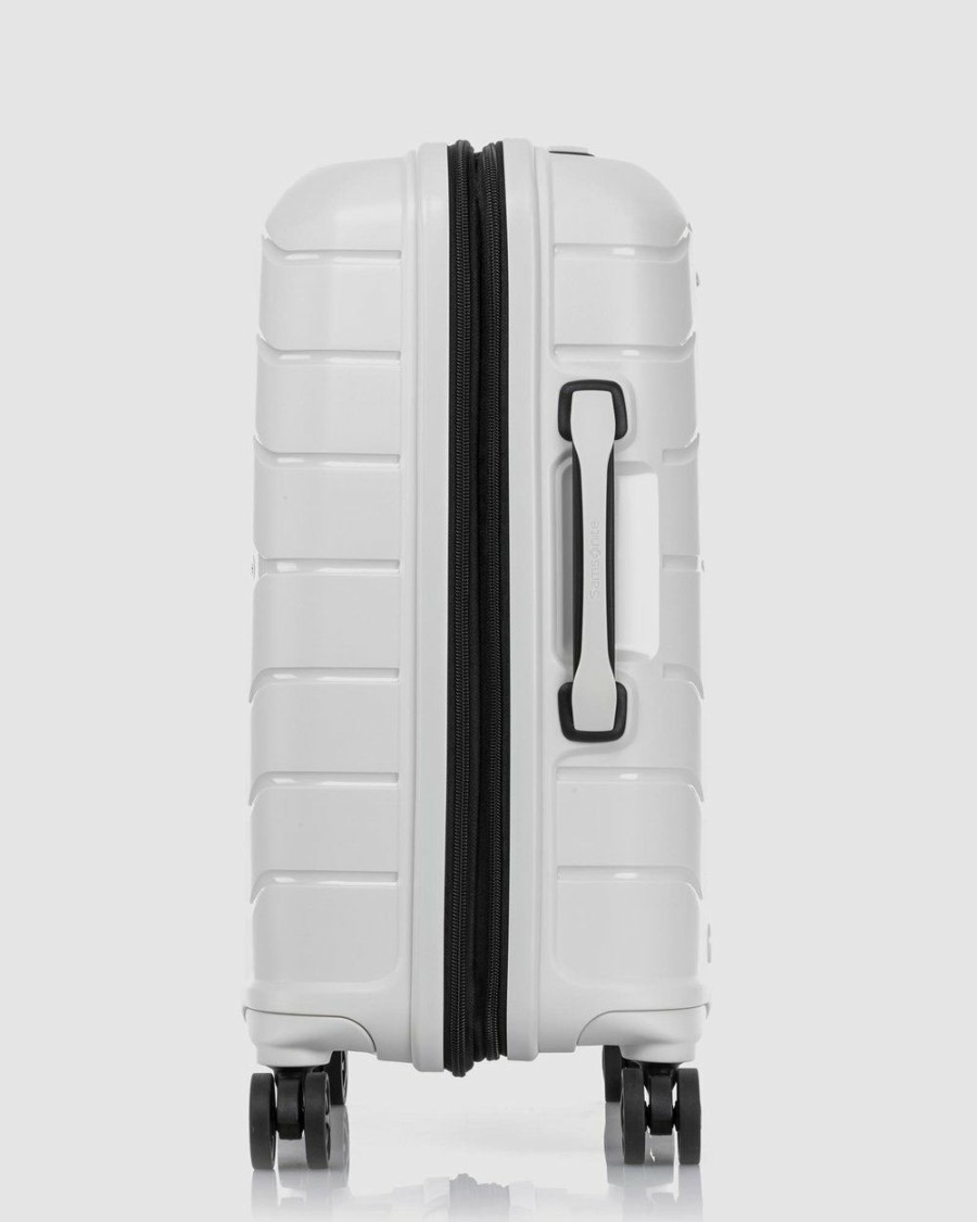 Travel And Luggage * | Samsonite Oc2Lite 55Cm Spinner Suitcase Off-White