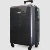 Travel And Luggage * | Jett Black Carbon Black Series Carry On Suitcase Metallic Black