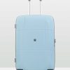 Travel And Luggage * | Echolac Japan Florence Hard Side Medium Blue