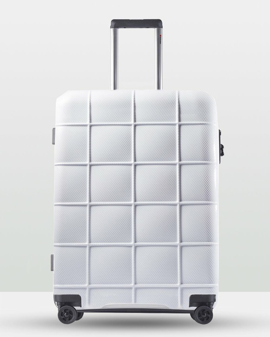 Travel Bags * | Echolac Japan Cape Town Echolac Large Case White