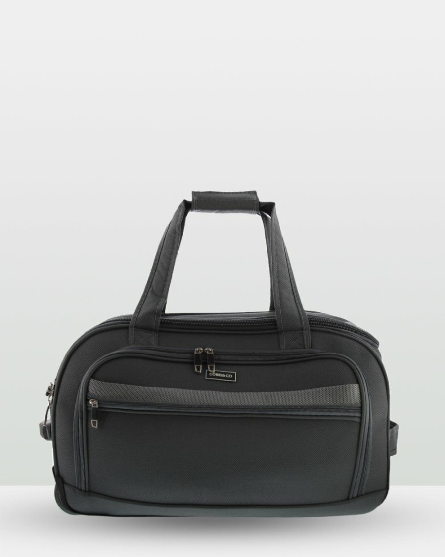 Travel And Luggage * | Cobb & Co Devonport Medium Wheel Bag Grey