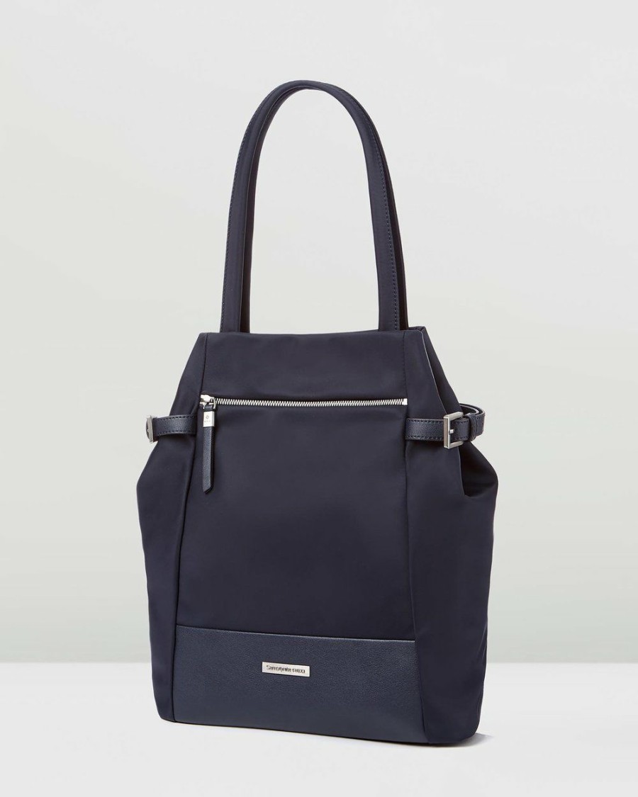 Travel Bags * | Samsonite Red Aree Shoulder Bag Navy