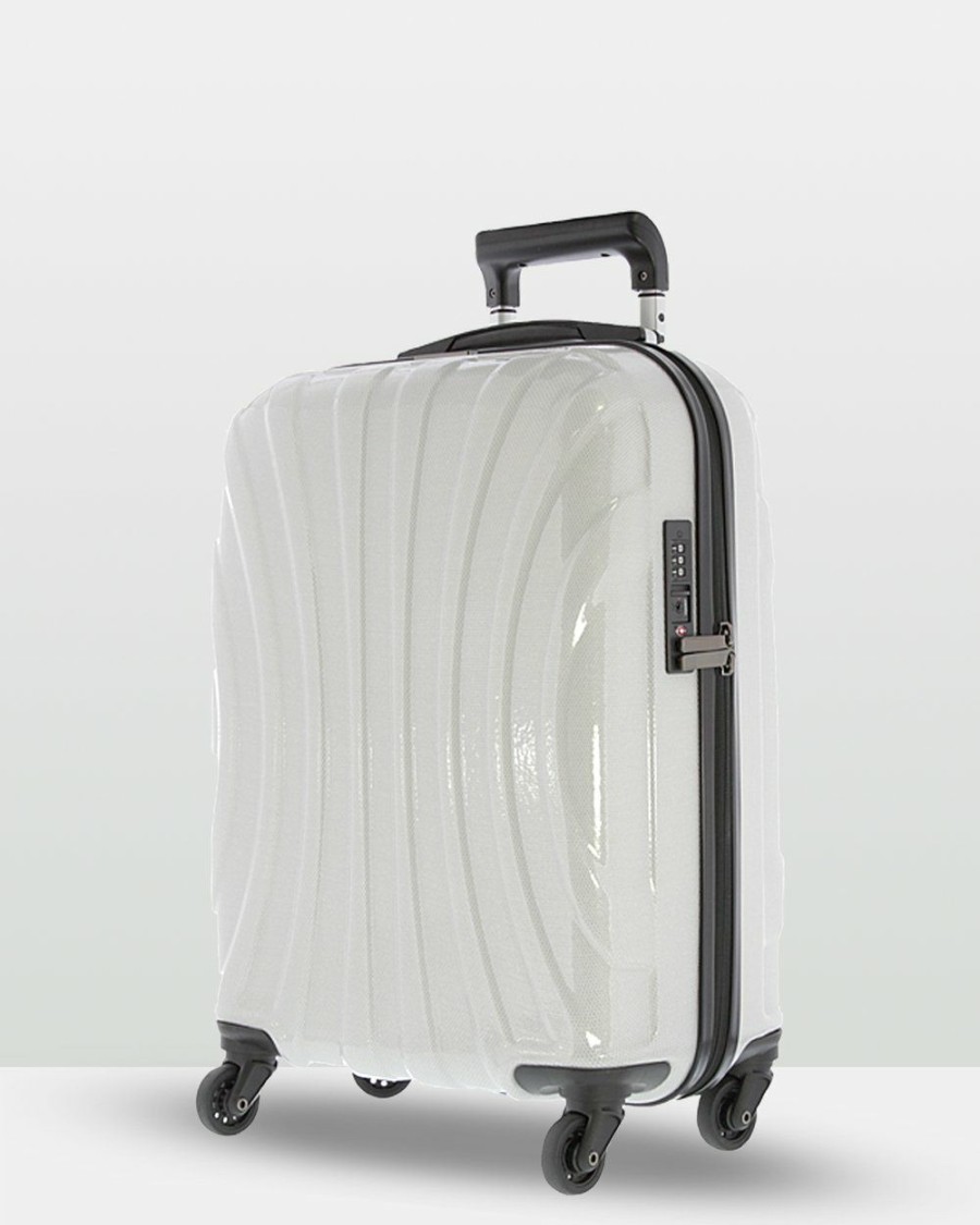 Travel And Luggage * | Cobb & Co Adelaide On Board Hardside Spinner White