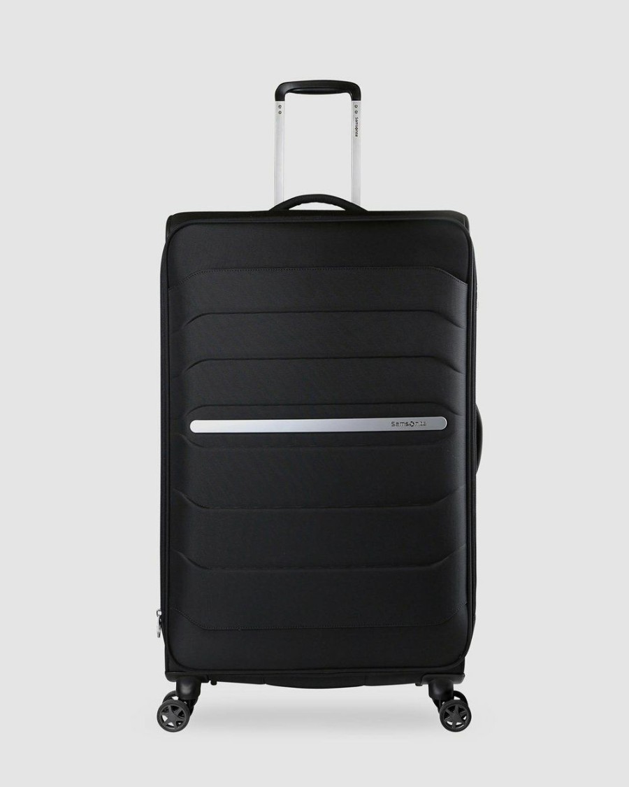 Travel And Luggage * | Samsonite Octolite Ss Spinner 79/29 Exp-C Black