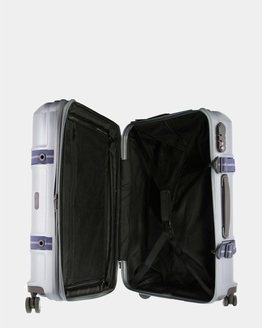 Travel And Luggage * | Cobb & Co Sydney Polycarbonate Medium Hard Side Case Blue