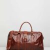 Bags * | Republic Of Florence Amerigo Duffle Bag Brown