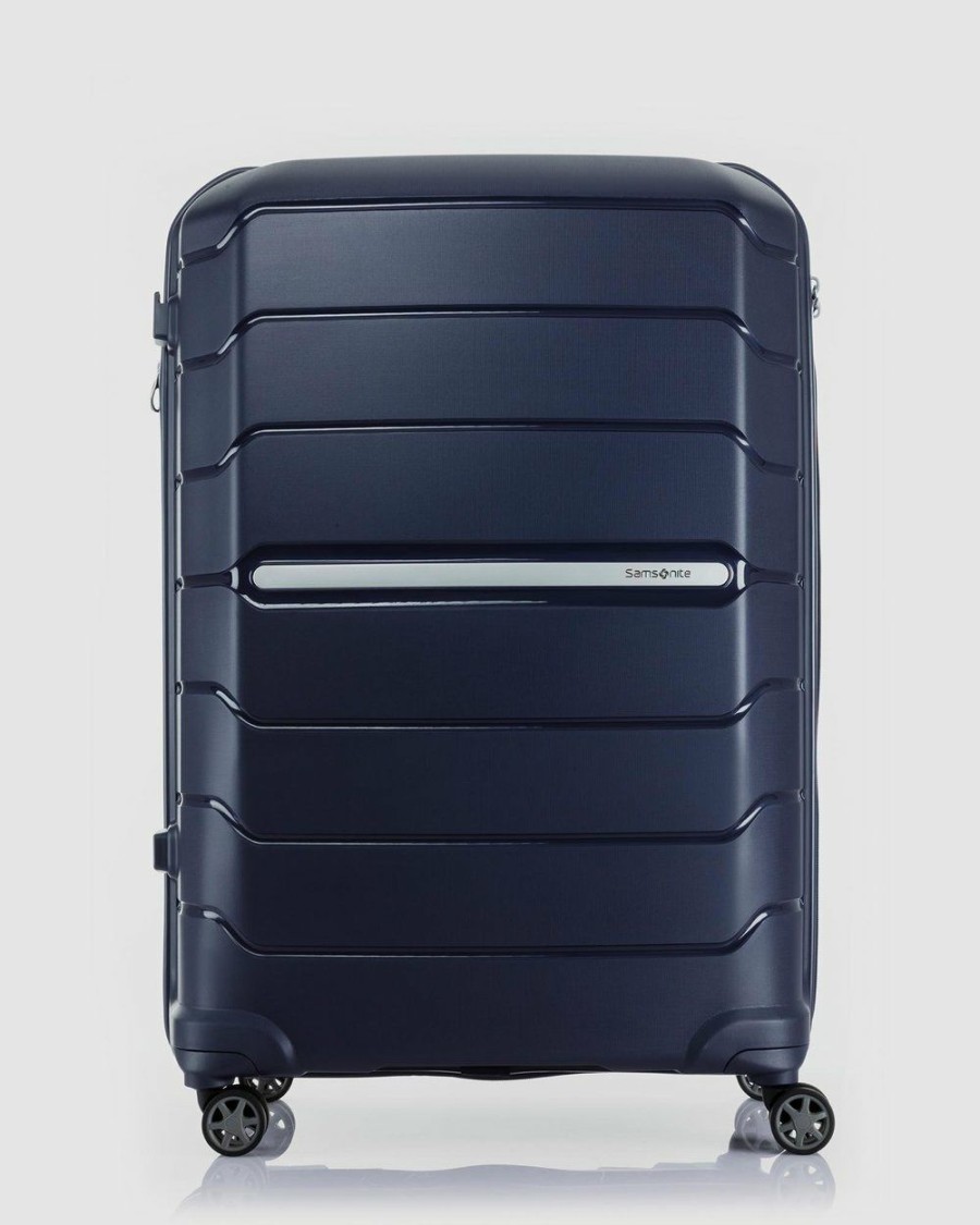 Travel And Luggage * | Samsonite Oc2Lite 75Cm Spinner Suitcase Navy Blue