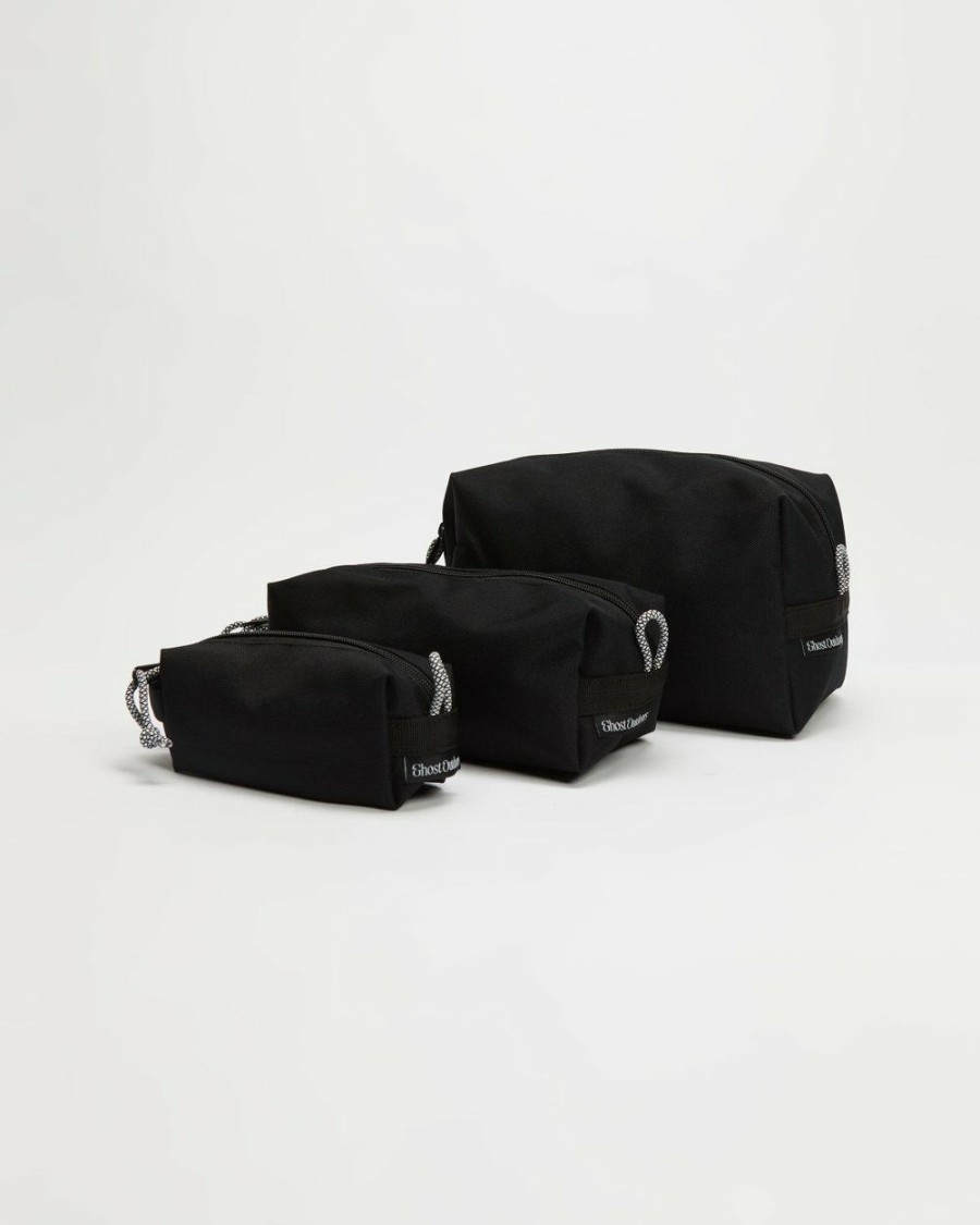 Bags * | Ghost Dopp Kits Black