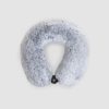 Travel And Luggage * | Globite Indulgence Faux Fur Neck Pillow Grey