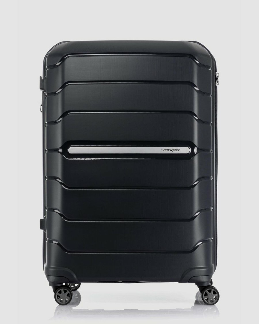 Travel And Luggage * | Samsonite Oc2Lite 81Cm Spinner Suitcase Black