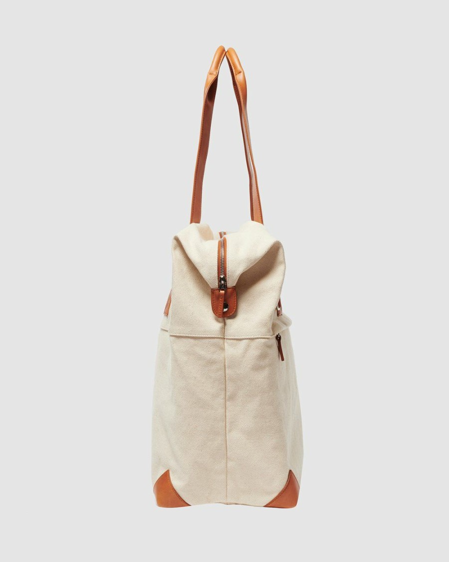 Travel Bags * | Atlas Lifestyle Co Bag 01 Natural/Tan