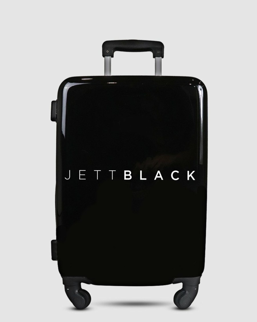 Bags * | Jett Black Signature Carry On Suitcase Gloss Black